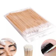 Alinhamento e Limpeza sem Erro – Palitos com Algodão (1200 un.) para Henna e Mais!